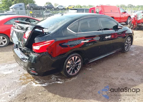 2019 Nissan Sentra Sr из США, поврежденный, VIN 3N1AB7AP6KY208169